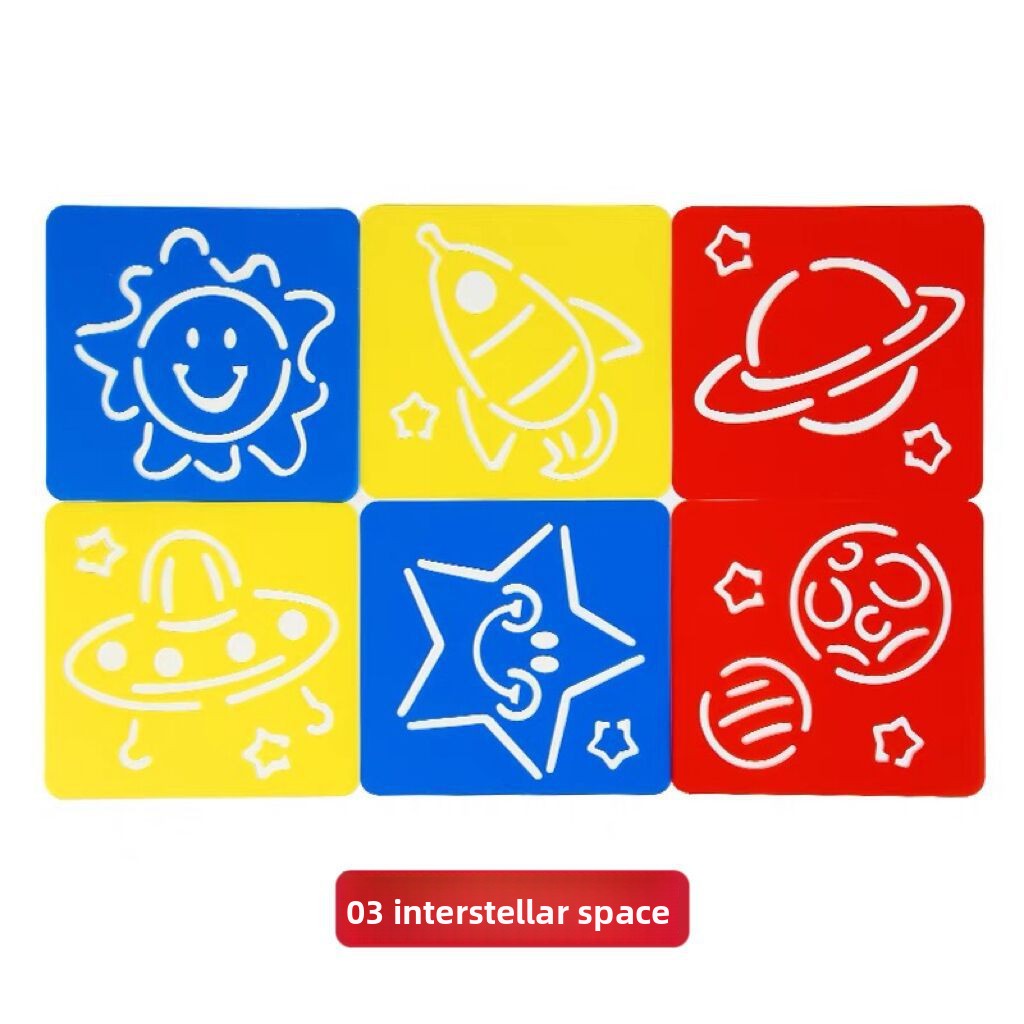 Children Drawing Painting Template