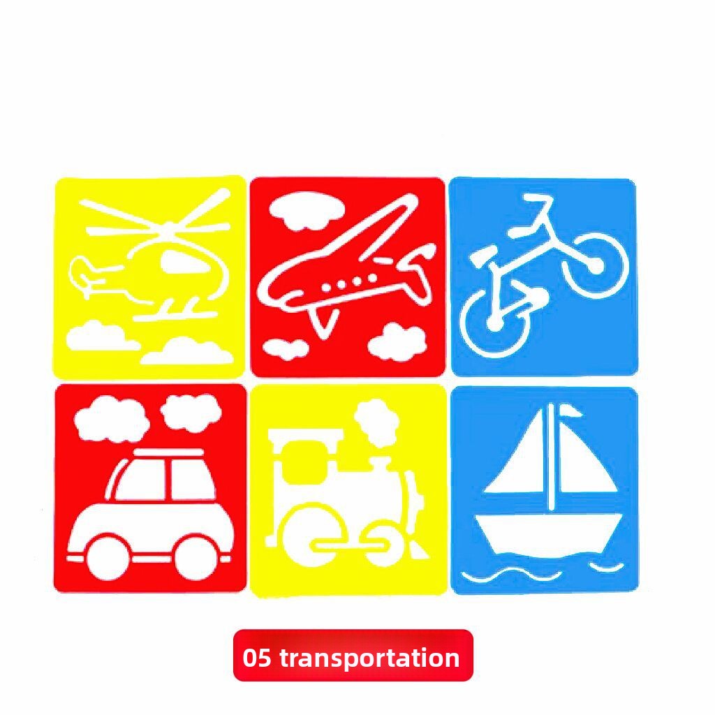 Children Drawing Painting Template