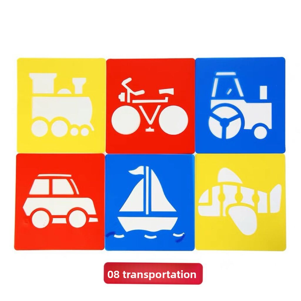 Children Drawing Painting Template