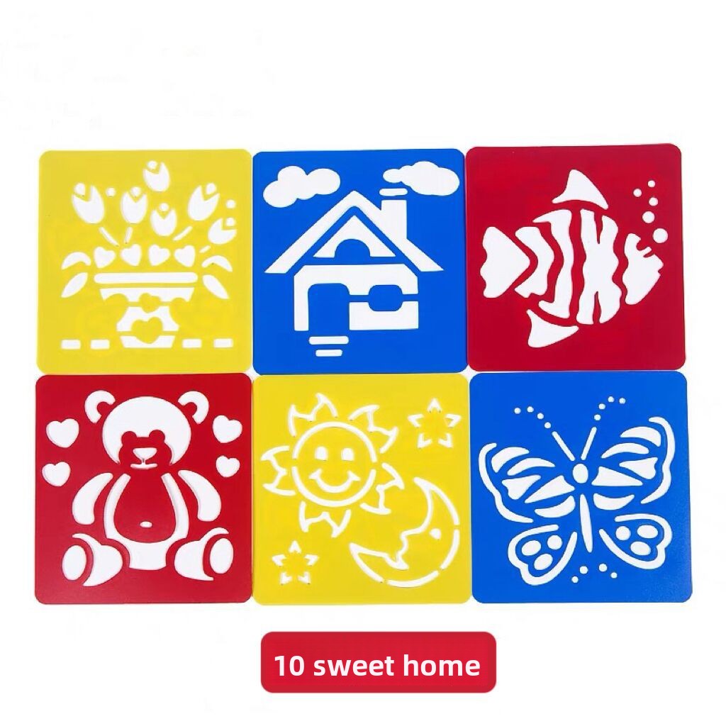 Children Drawing Painting Template