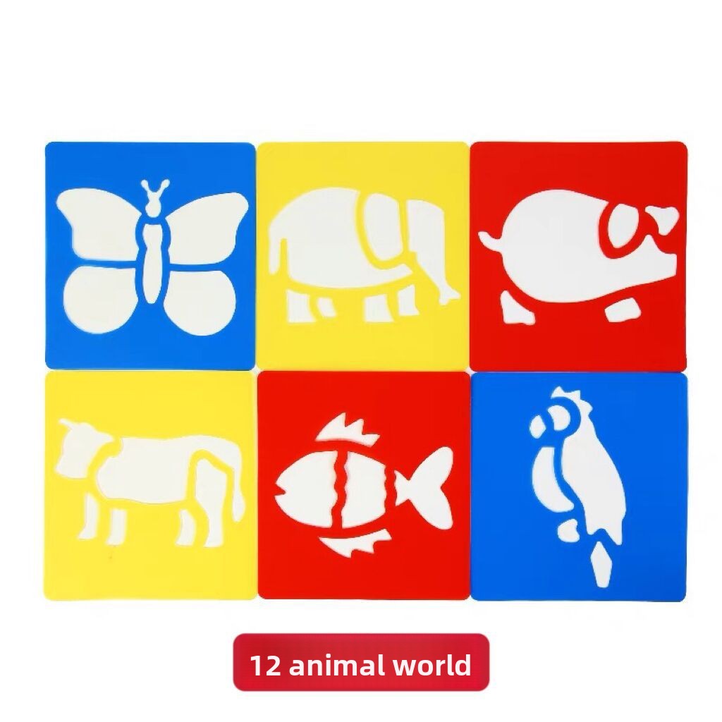 Children Drawing Painting Template