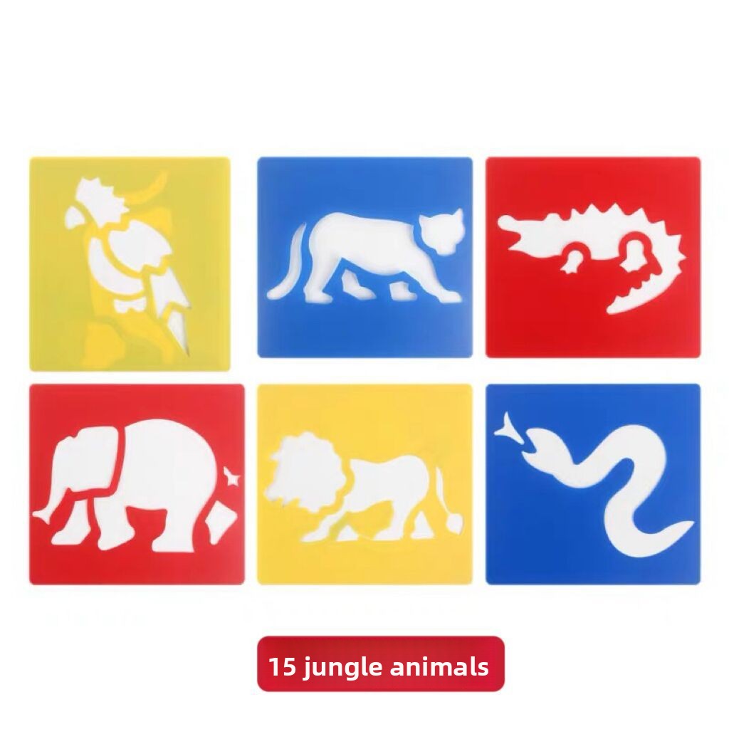 Children Drawing Painting Template