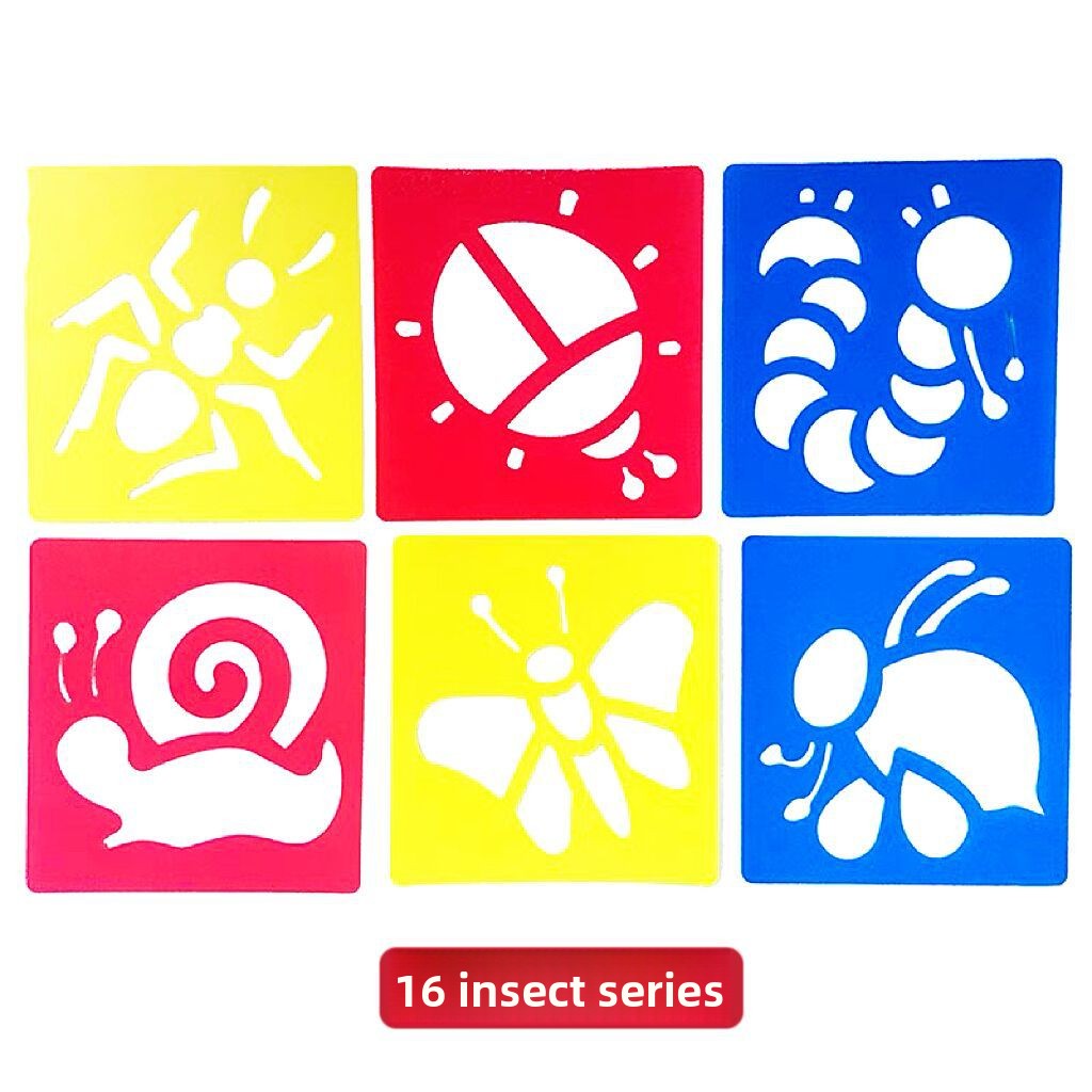 Children Drawing Painting Template