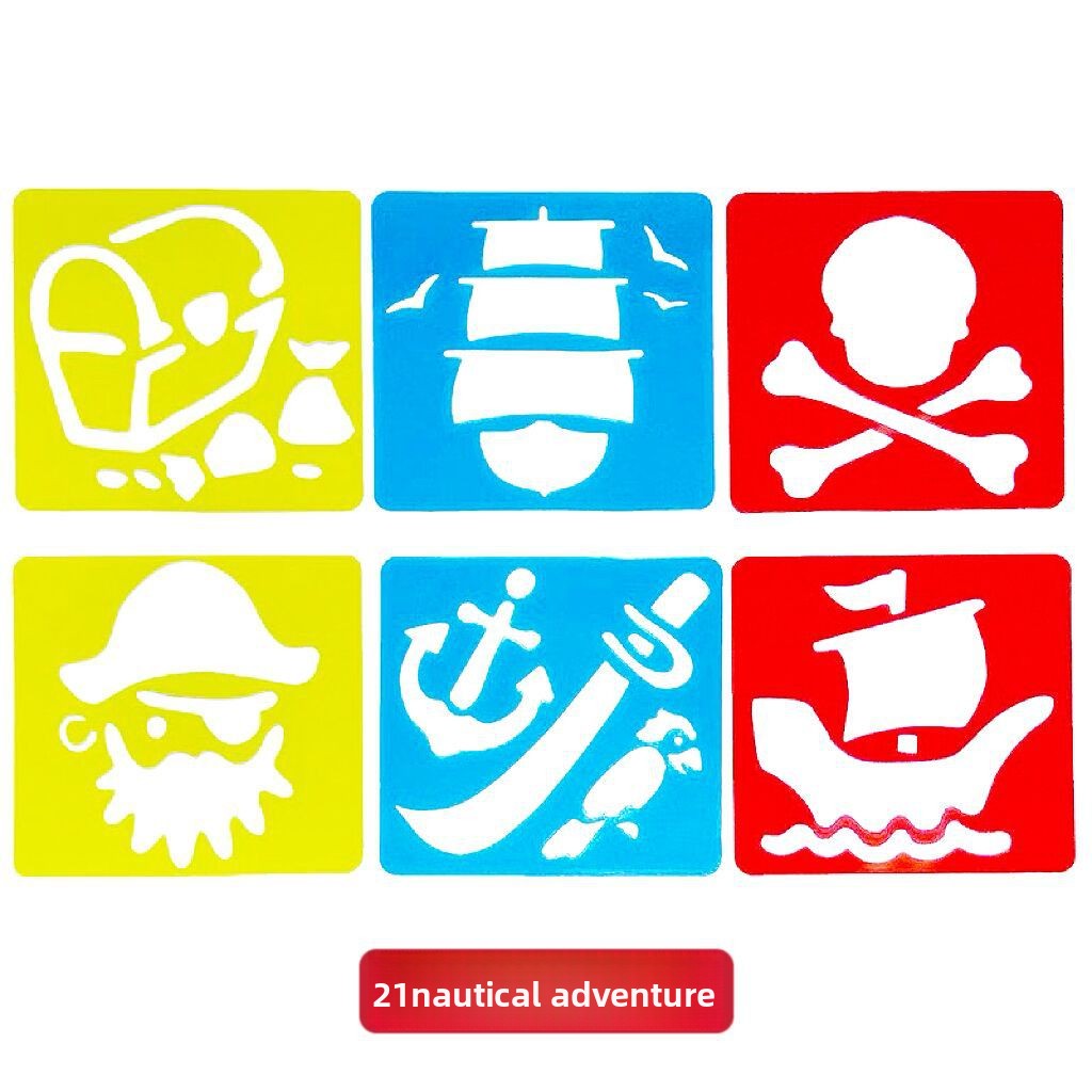 Children Drawing Painting Template