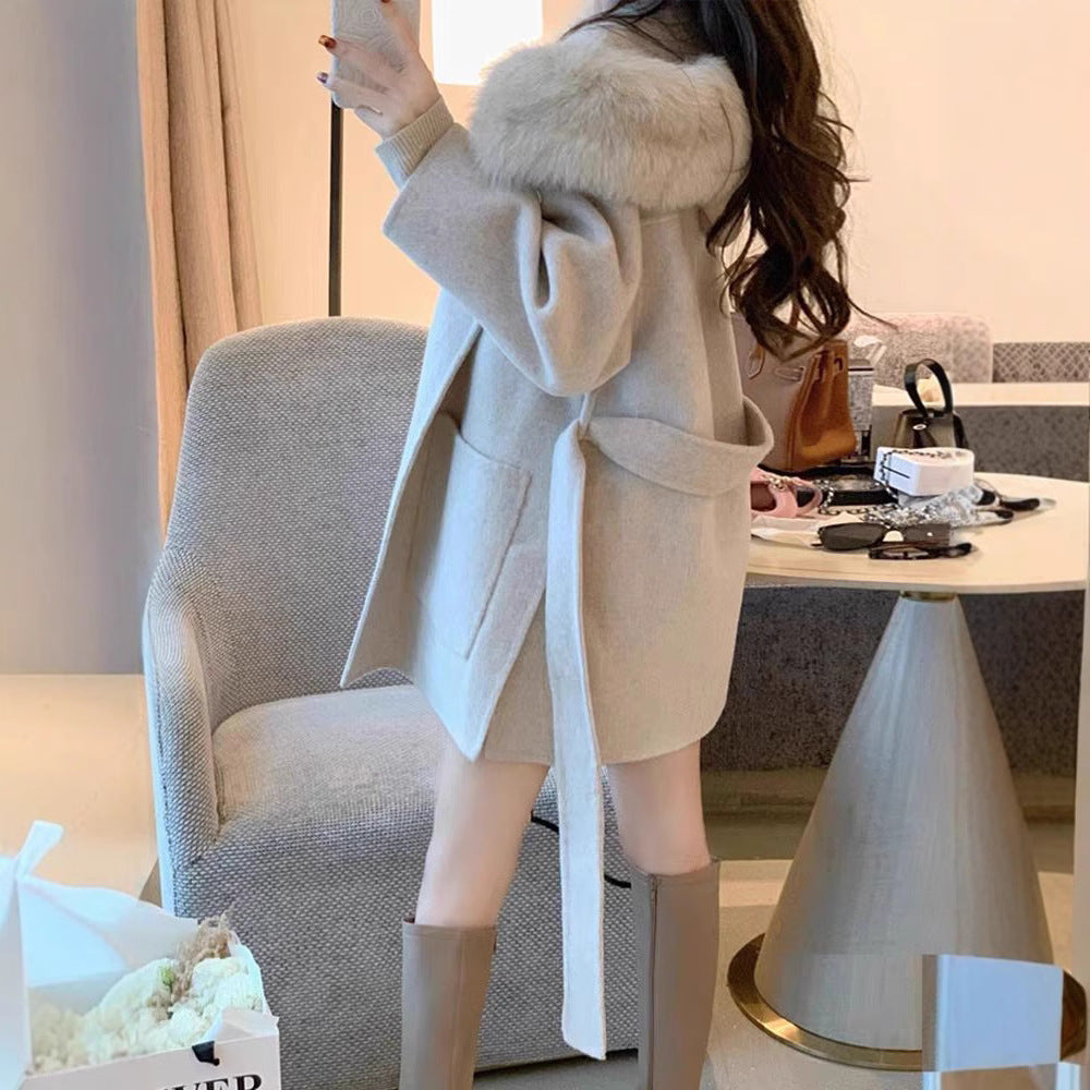 Double-Sided Woolen Coat