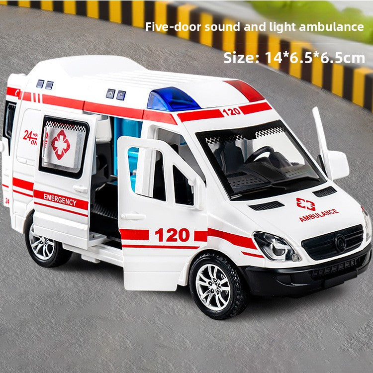 Children'S Ambulance With Sound And Light Effects.