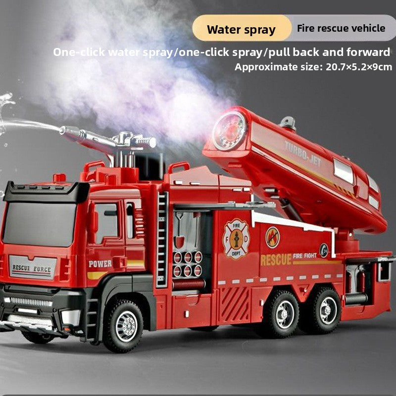 Alloy Fire Truck Toy